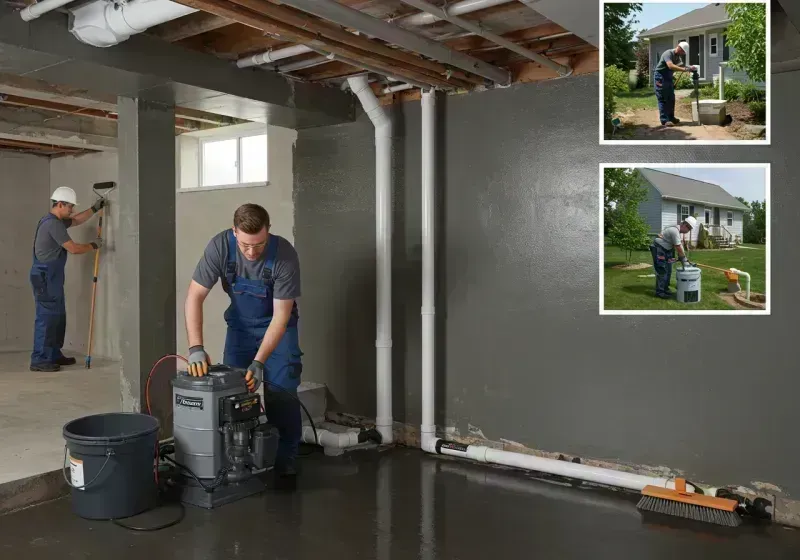 Basement Waterproofing and Flood Prevention process in Kilmanagh, MI